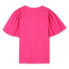 Einfarbiges T-Shirt KENZO KIDS 
                    GIRL