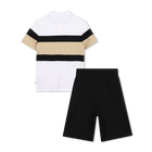 Polo + bermuda set BOSS 
                    BOY