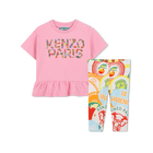 Set mit T-Shirt und Leggings KENZO KIDS 
                    GIRL