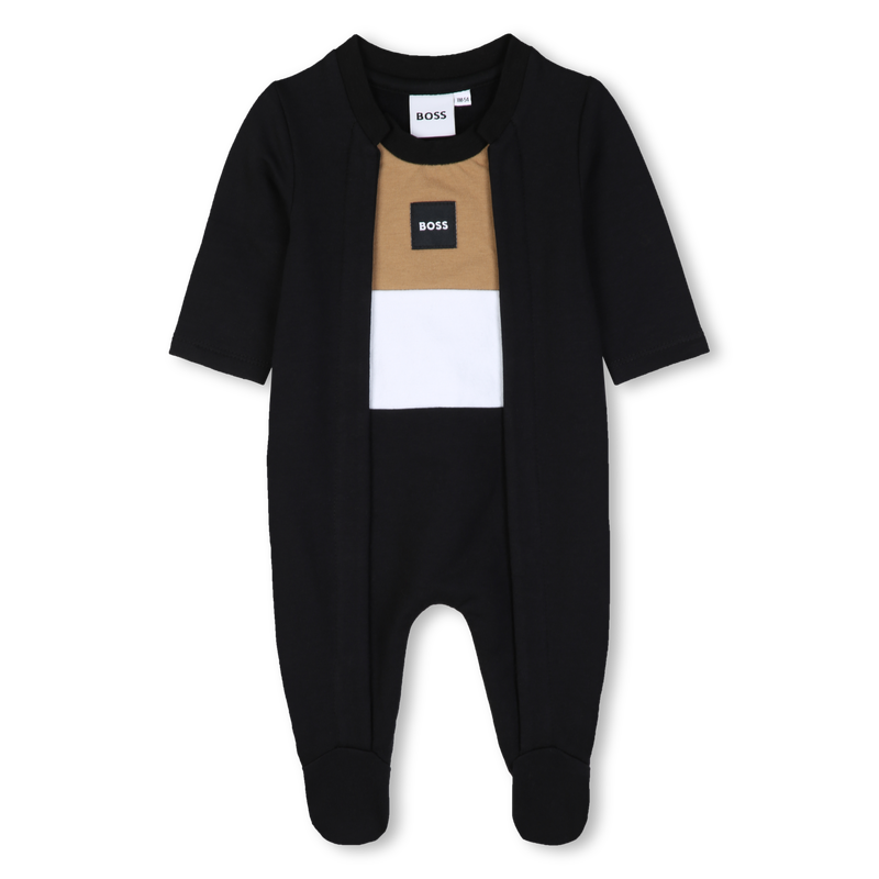 Pyjama-Set mit M&uuml;tze und L&auml;tzchen BOSS 
                        JUNGE