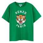 Baumwoll-T-Shirt mit Print KENZO KIDS 
                    BOY