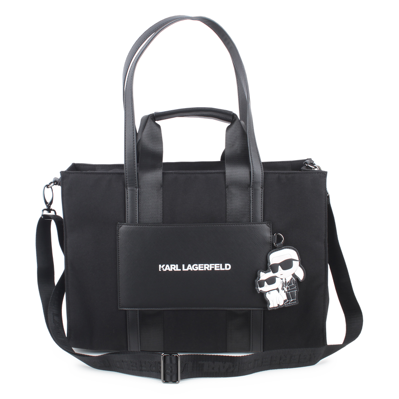 Wickeltasche mit Badge KARL LAGERFELD KIDS 
                        UNISEX