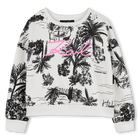 Fleece-sweatshirt KARL LAGERFELD KIDS 
                    GIRL
