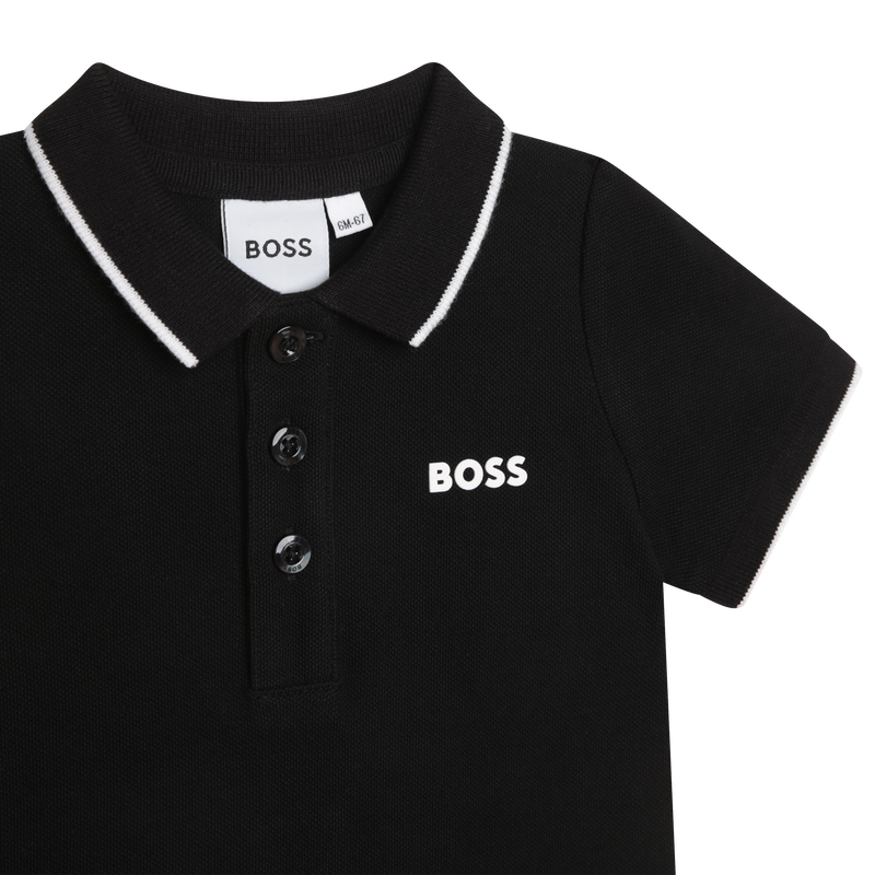 Kurz&auml;rmeliges poloshirt BOSS 
                        JUNGE