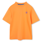 Weites T-Shirt mit Druck, NEKTARINE, hi-res