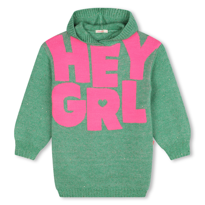 Glitzerndes Kapuzenkleid BILLIEBLUSH 
                        GIRL