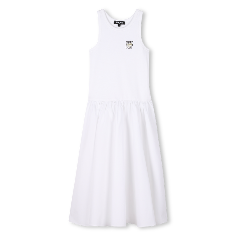 Baumwollkleid im Tanktop-Stil DKNY 
                        GIRL