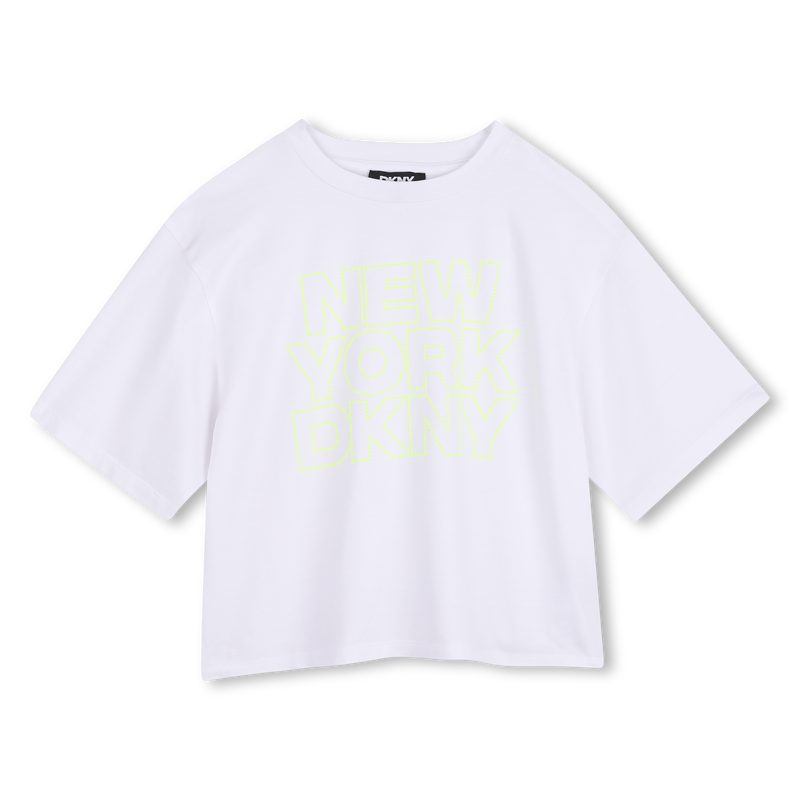 T-Shirt mit kurzen &Auml;rmeln DKNY 
                        GIRL