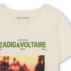 Kurz&auml;rmeliges t-shirt ZADIG VOLTAIRE 
                    JUNGE