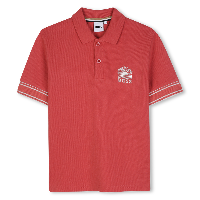 KURZ&Auml;RMELIGES POLOSHIRT BOSS 
                        BOY