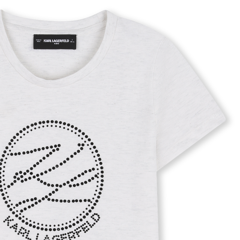 KURZ&Auml;RMELIGES T-SHIRT KARL LAGERFELD KIDS 
                        GIRL