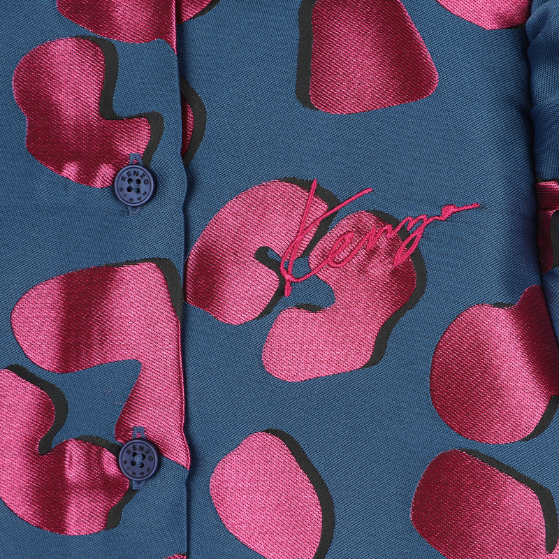 Geraffte Bluse KENZO KIDS 
                        GIRL