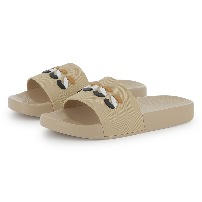 Pantoletten mit breitem Riemen BOSS 
                        BOY