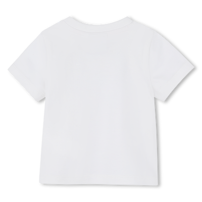 T-Shirt mit gl&auml;nzendem Druck BOSS GIRL