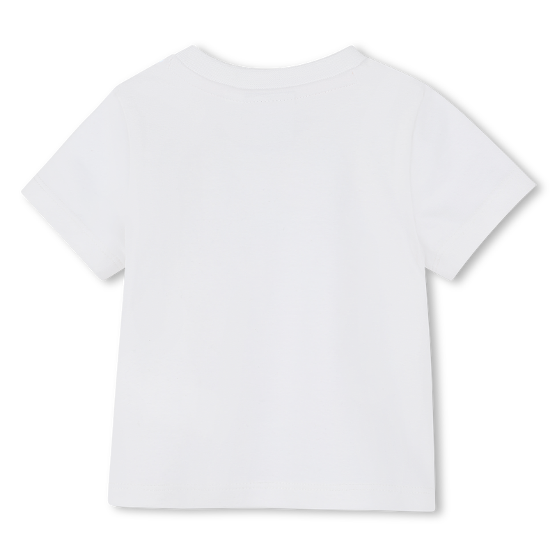 T-Shirt mit gl&auml;nzendem Druck BOSS 
                        GIRL