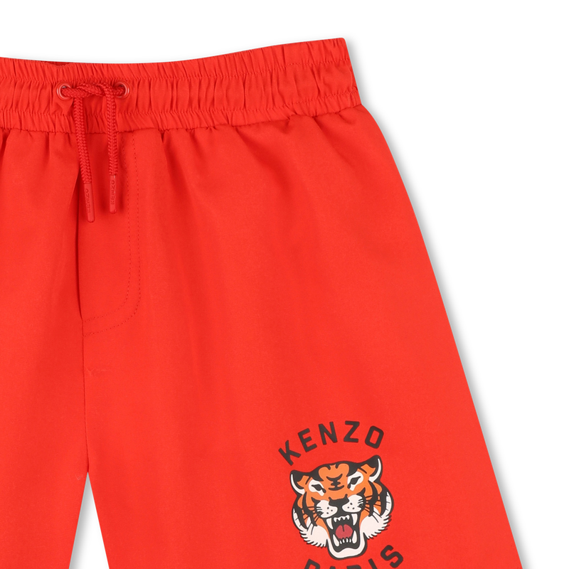 Bedruckte Badeshorts Tigre KENZO KIDS 
                        BOY