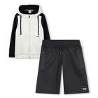 Set aus Sweatjacke und Shorts BOSS 
                    BOY