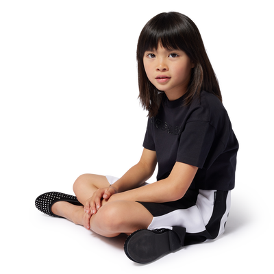 Kurzes T-Shirt mit Strass MARC JACOBS GIRL