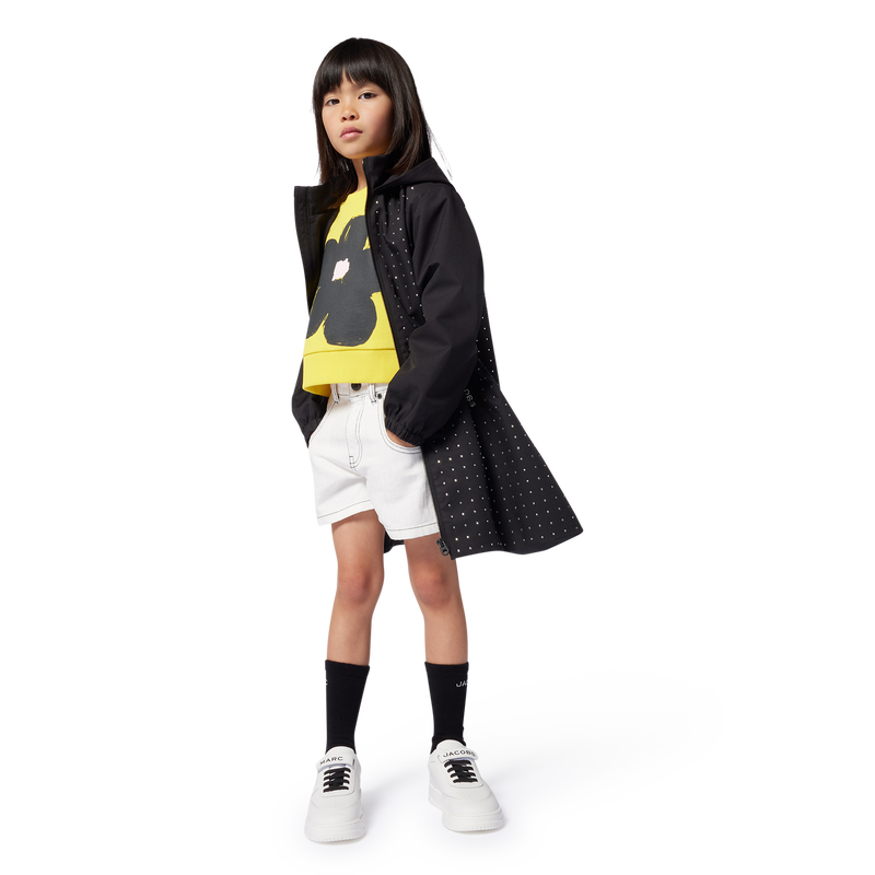 Sweatshirt aus Baumwollmolton MARC JACOBS 
                        GIRL