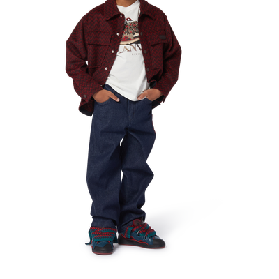 Fleecejacke mit Print LANVIN BOY