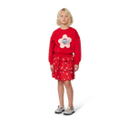 Sweatshirt aus ungeb&uuml;rstetem Fleece KENZO KIDS 
                    GIRL