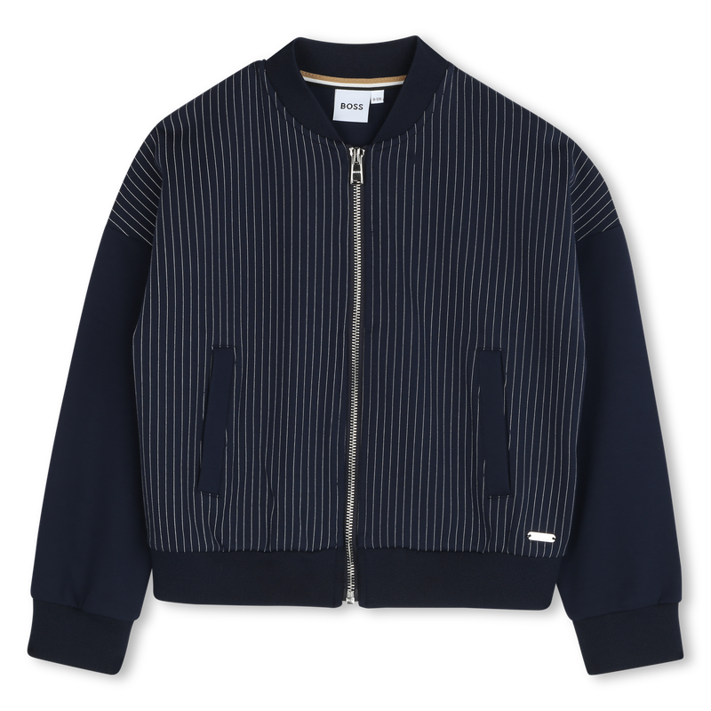 Sweatjacke mit Taschen BOSS 
                        GIRL