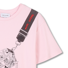 Kurz&auml;rmeliges Baumwollkleid MARC JACOBS 
                    GIRL