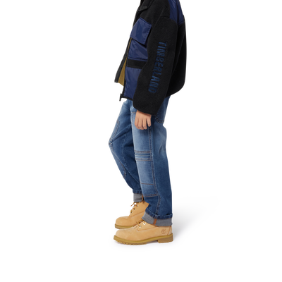 Cardigan aus zwei Materialien TIMBERLAND BOY