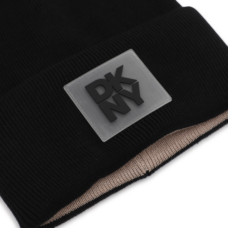 Wendebeanie aus Strick DKNY 
                        UNISEX