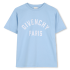 T-Shirt mit kurzen &Auml;rmeln, HIMMELBLAU, hi-res