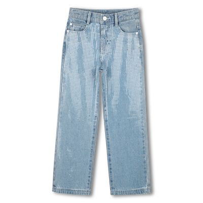 Jeanshose mit Pailletten DKNY GIRL