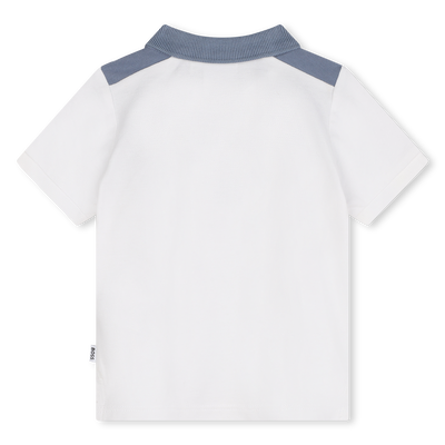 Polo-Shirt mit Farbbl&ouml;cken BOSS BOY