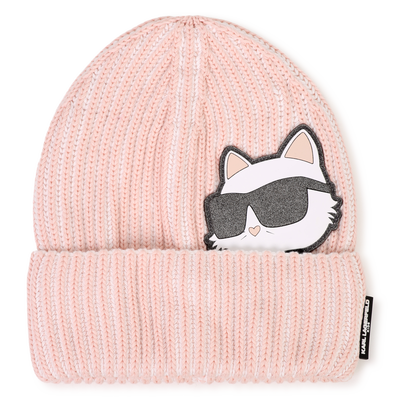 Strickm&uuml;tze KARL LAGERFELD KIDS GIRL