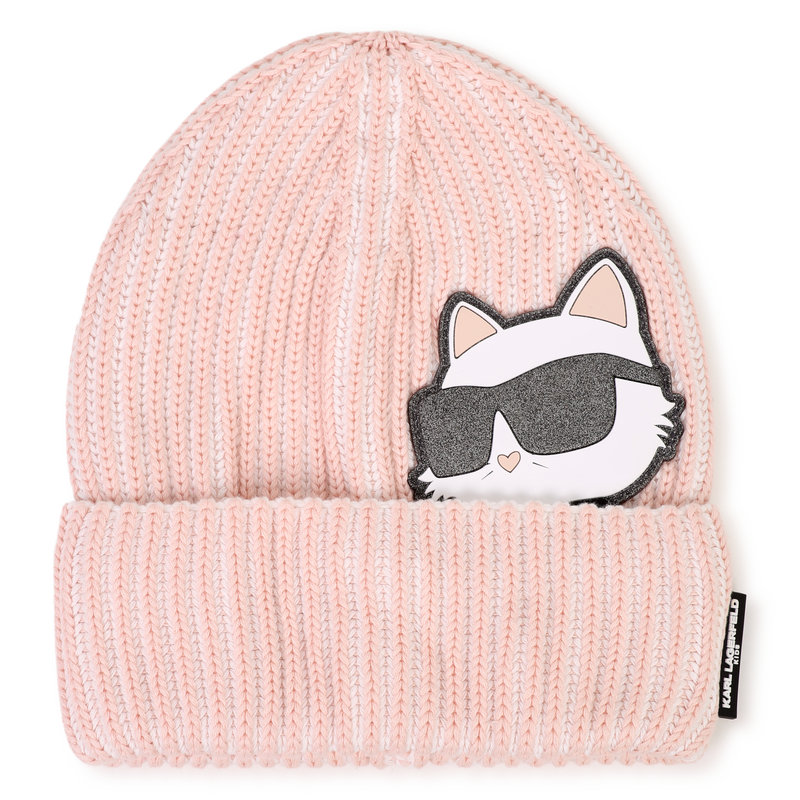 Strickm&uuml;tze KARL LAGERFELD KIDS 
                        GIRL