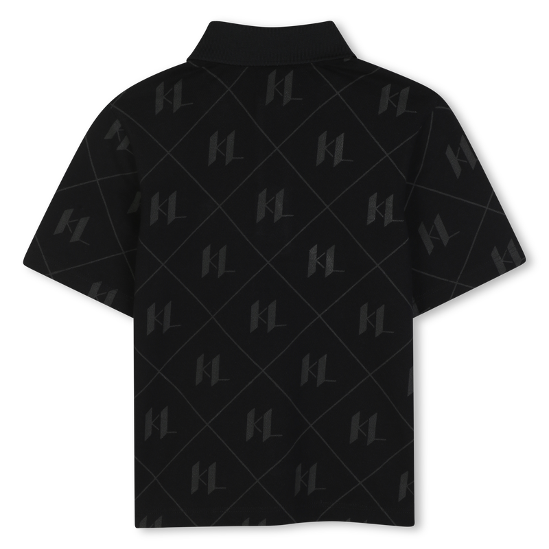 Kurzarm-Polo KARL LAGERFELD KIDS 
                        BOY
