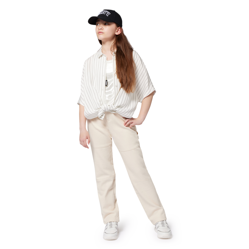 Sneaker aus zwei Materialien DKNY 
                    GIRL