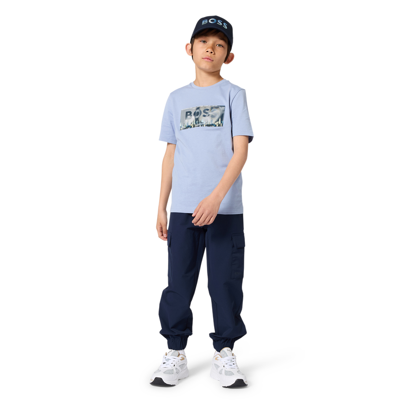 Kurz&auml;rmeliges t-shirt BOSS 
                        JUNGE