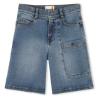 Verstellbare Jeansbermudas TIMBERLAND 
                    BOY