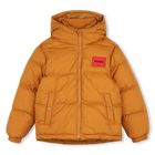 Steppjacke mit Kapuze, SUDAN BROWN, hi-res
