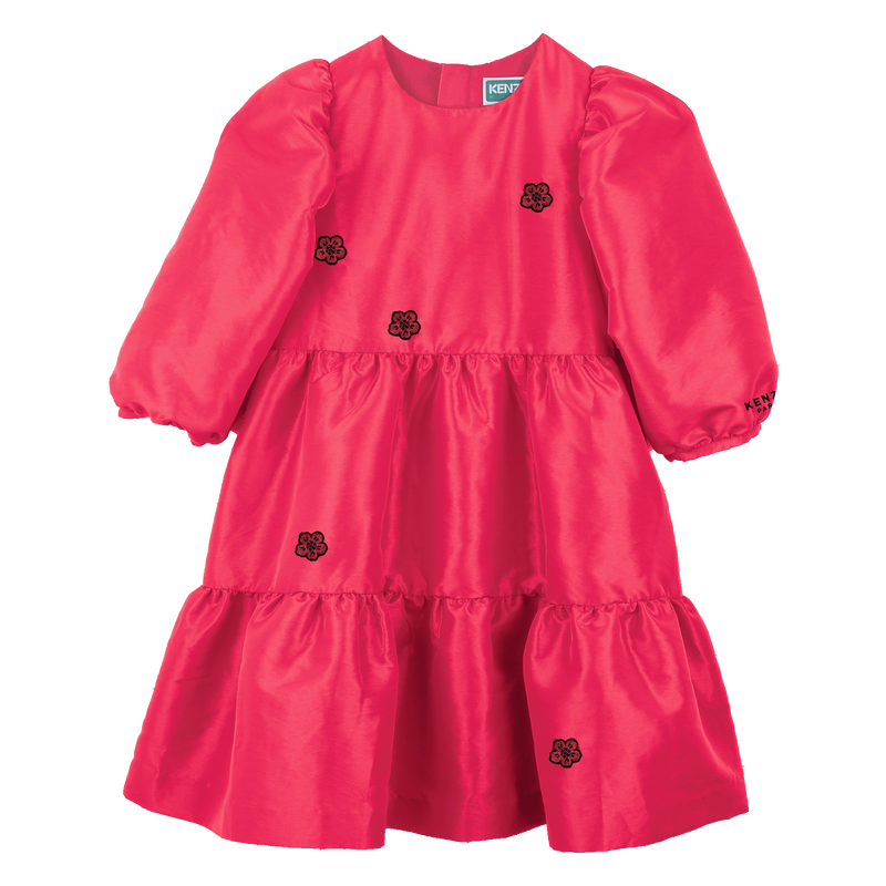 Taft-Kleid KENZO KIDS 
                        GIRL
