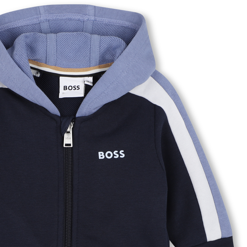 JOGGING-SWEATSHIRT MIT REISSVERSCHLUSS BOSS 
                        BOY
