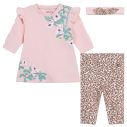Kleid, Leggings und Stirnband KENZO KIDS 
                    GIRL