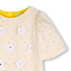 Kleid mit puff&auml;rmeln MARC JACOBS 
                    GIRL