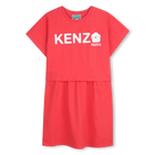 Bedrucktes kleid KENZO KIDS 
                    GIRL