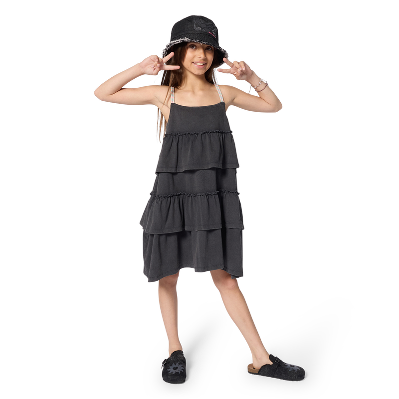 Riemchenkleid mit r&uuml;schen BILLIEBLUSH 
                        GIRL