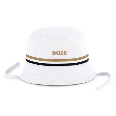 Bestickter Hut mit B&auml;ndern BOSS BOY