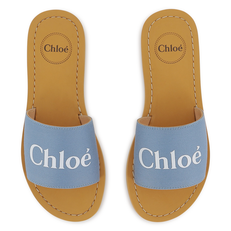 PANTOLETTEN AUS SCHAFFELL AUS LEDER CHLOE 
                        GIRL