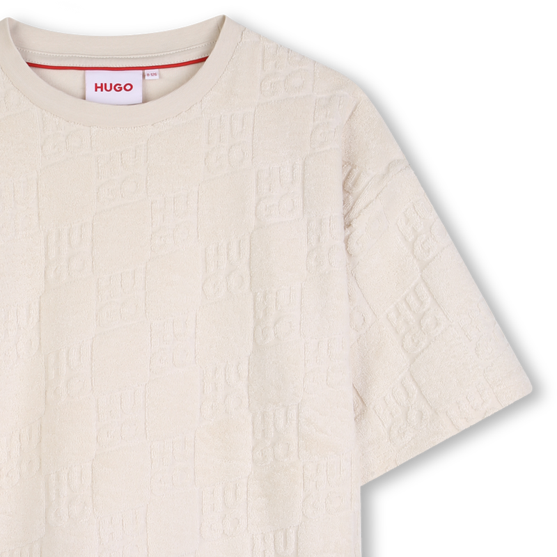 KURZ&Auml;RMELIGES T-SHIRT HUGO 
                        BOY