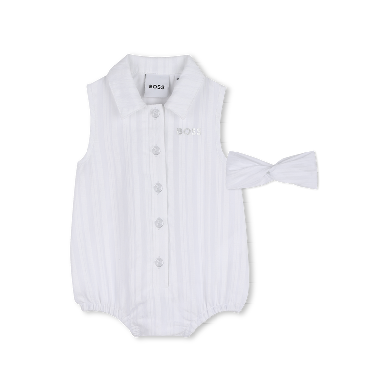 JUMPSUIT + STIRNBAND SET BOSS 
                        GIRL