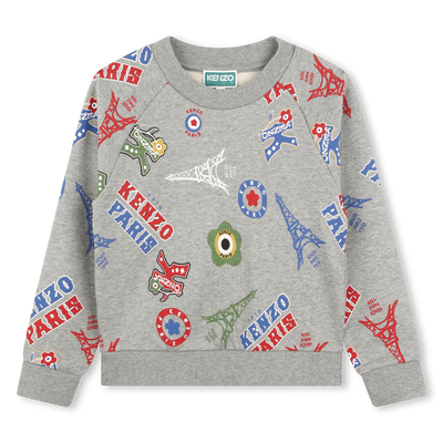 Sweatshirt mit Print KENZO KIDS BOY